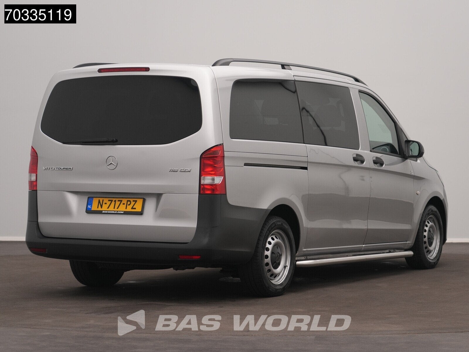 Mercedes Vito 116 Ex. BTW/BPM Personenvervoer Automaat 9-Per, Automaat, Stof, Gebruikt, Euro 6