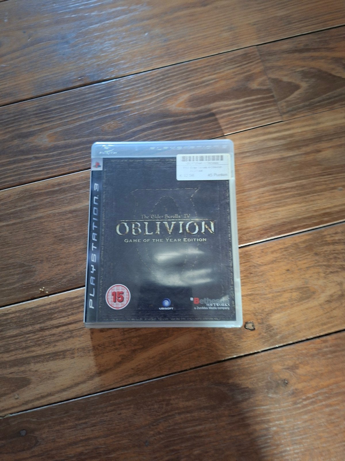 The Elder Scrolls IV : Oblivion, édition jeu de l'année, PS3, Enlèvement ou Envoi, 1 joueur, Jeu de rôle (Role Playing Game), Comme neuf