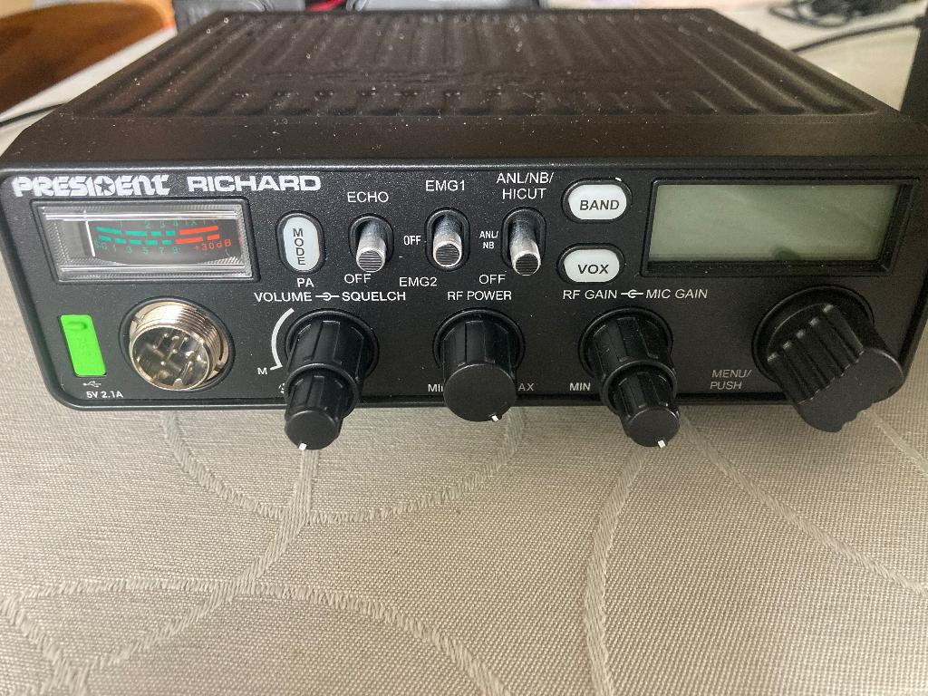 President Richard / mobiele antenne / externe speaker, Ophalen, Zo goed als nieuw, Zender en Ontvanger
