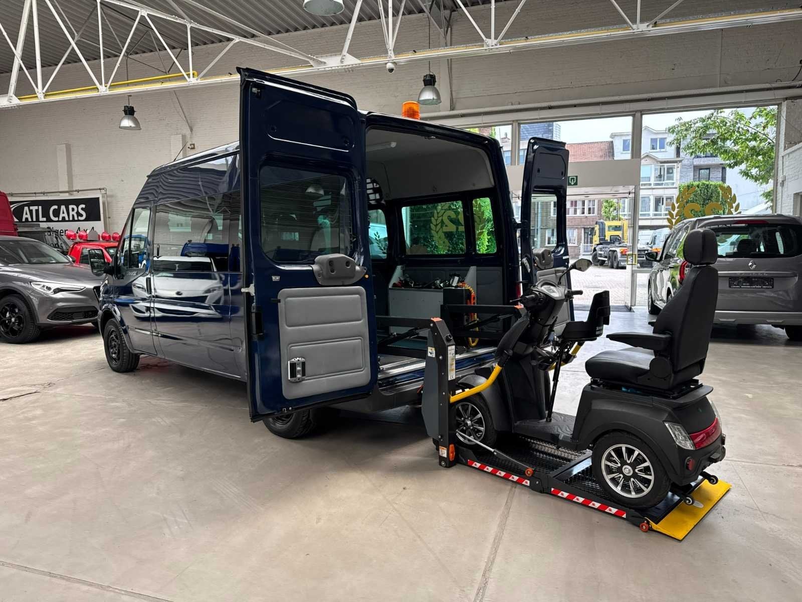 2008 Ford Transit - Ascenseur pour fauteuil roulant - transp, Autos, Achat, Entreprise, Boîte manuelle, Diesel