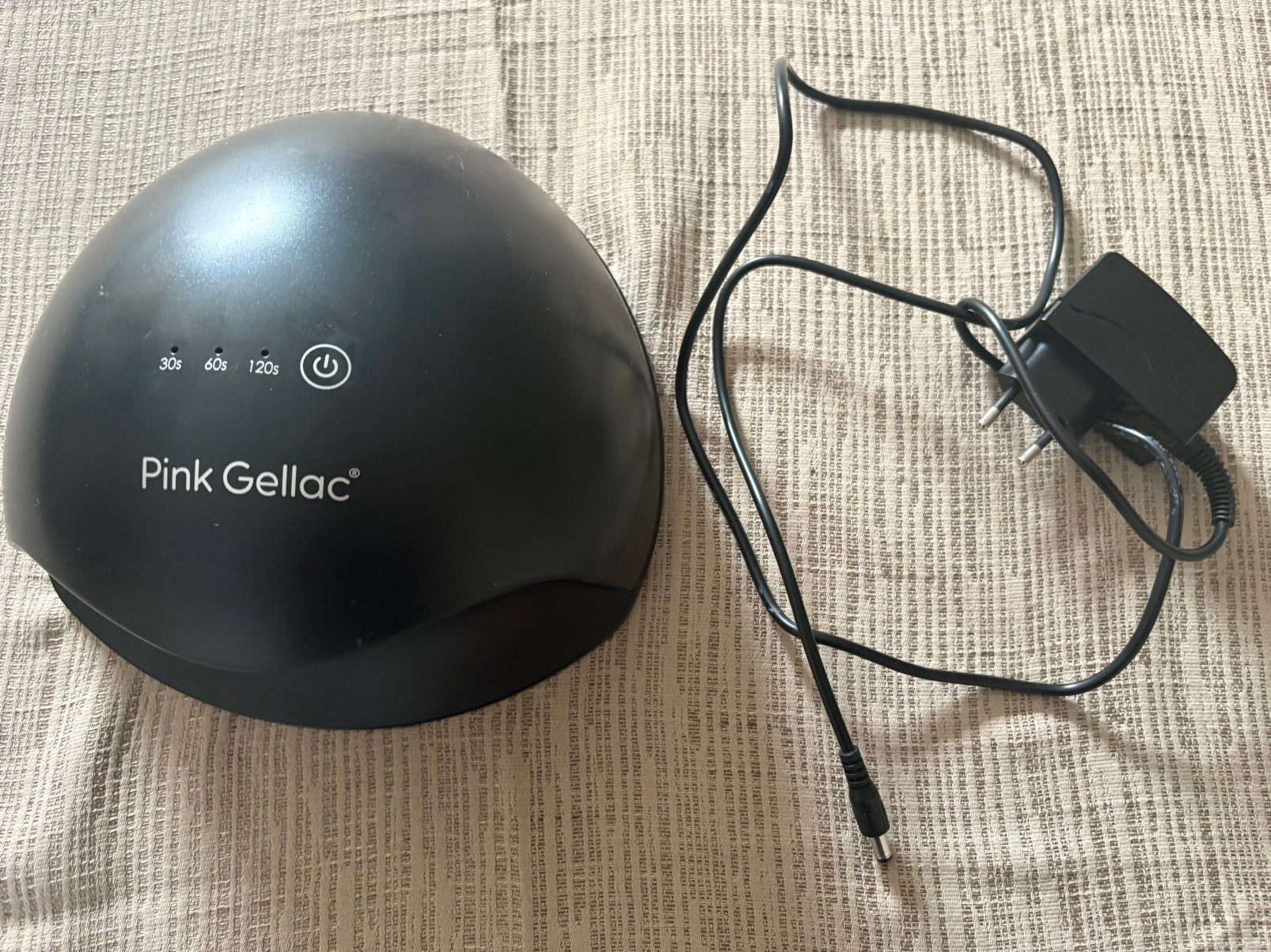 Pink gellac lamp, Ophalen, Zo goed als nieuw