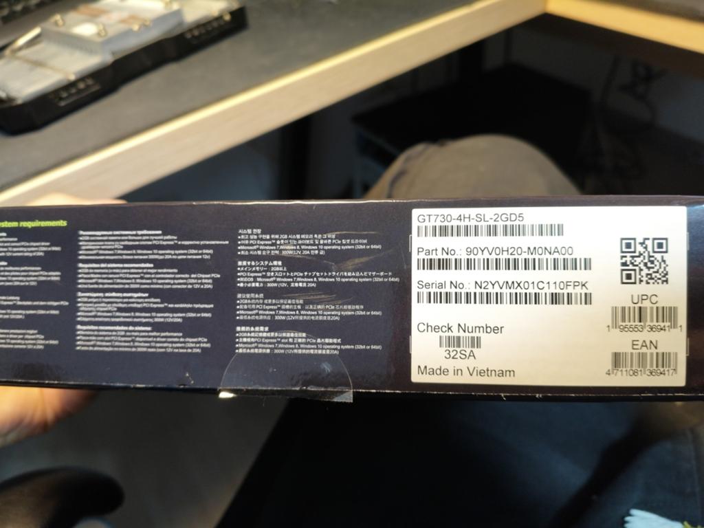 Asus 4 hdmi gforce gt730, Computers en Software, Videokaarten, Ophalen, HDMI