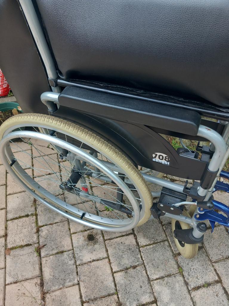 rolstoel PLOOIBAAR, Diversen, Rolstoelen, Ophalen, Inklapbaar, Zo goed als nieuw, Handbewogen rolstoel