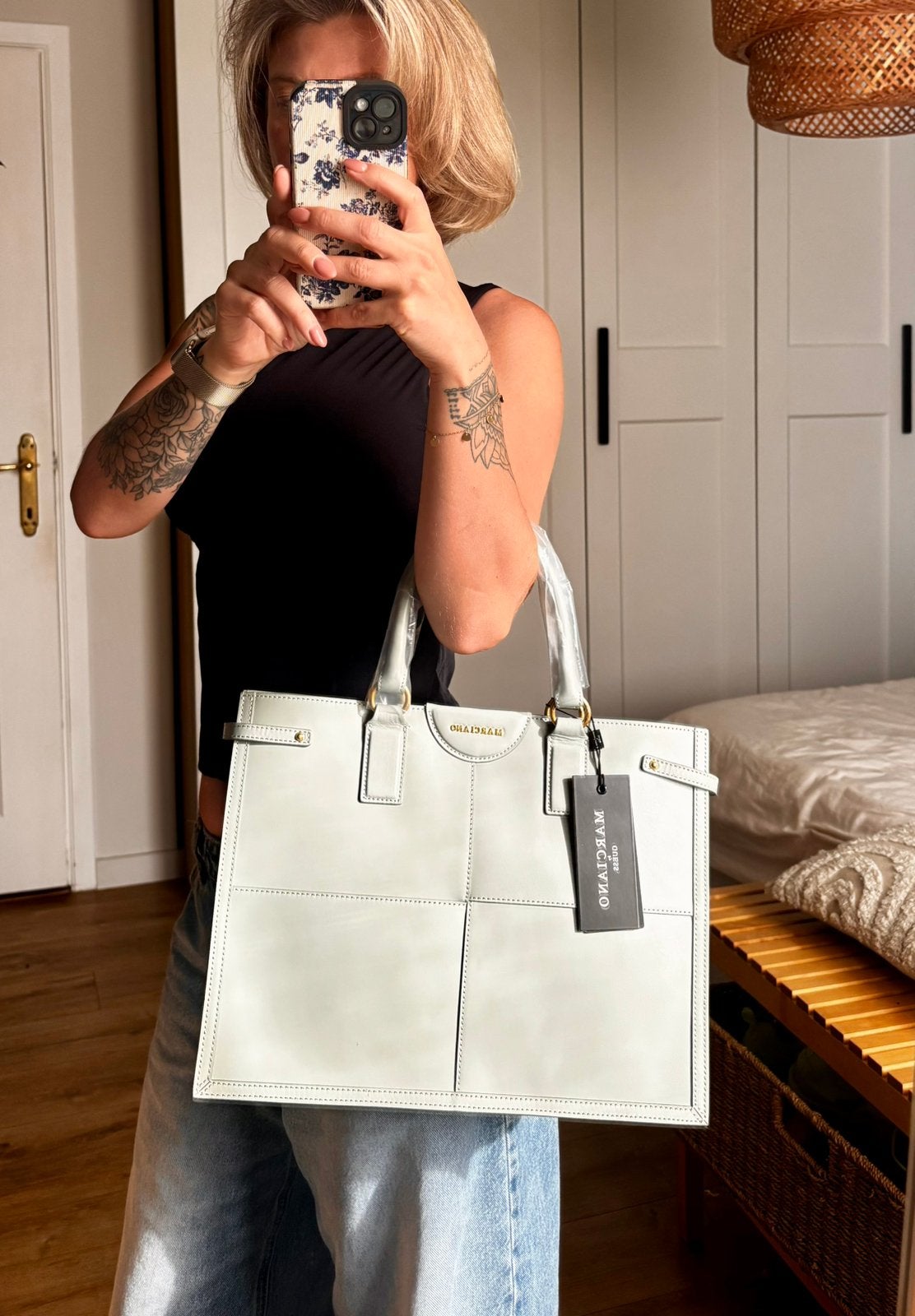 Prachtige Marciano by Guess handtas – nieuw met labels, Ophalen of Verzenden, Nieuw, Blauw, Handtas