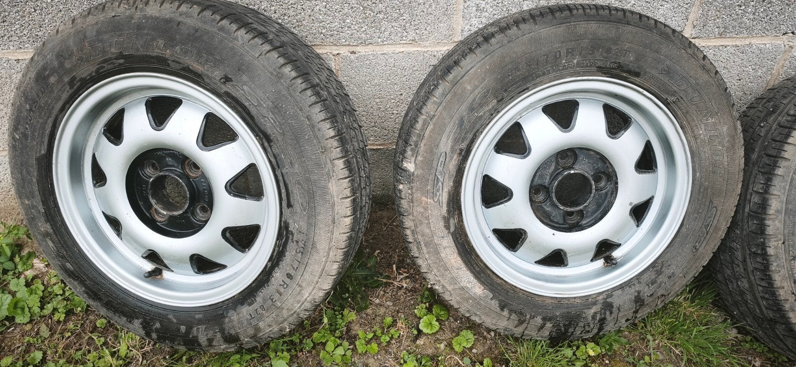 Fondmetal 4x100 13", Autos : Pièces & Accessoires, Enlèvement, Utilisé, 13 pouces, Pneu(s)