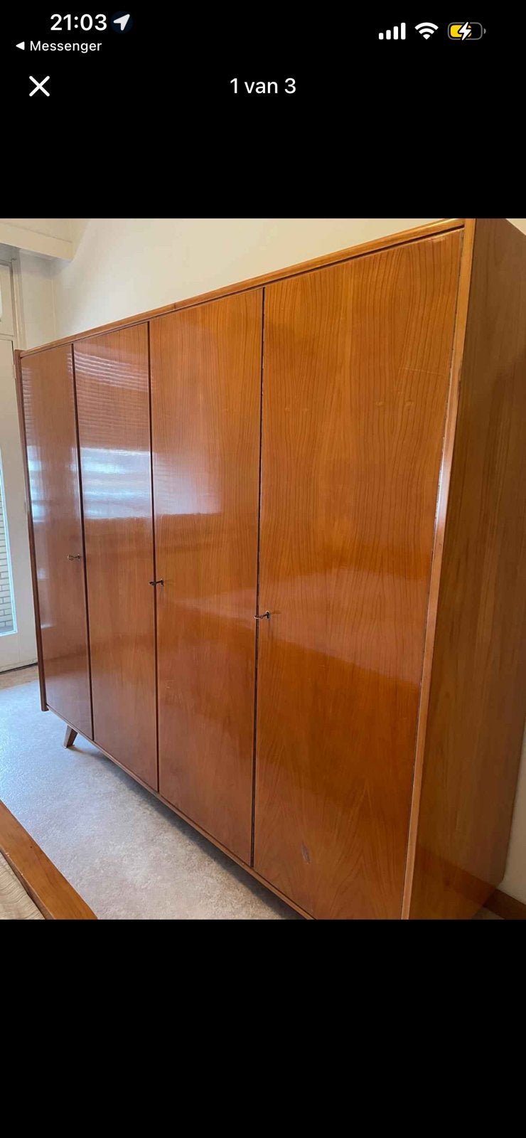 Vintage kast, Huis en Inrichting, Ophalen, Zo goed als nieuw
