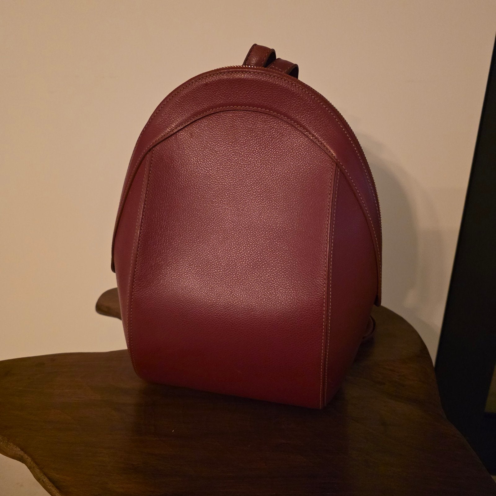 Delveaux handtas/rugzak, Ophalen, Rood, Handtas