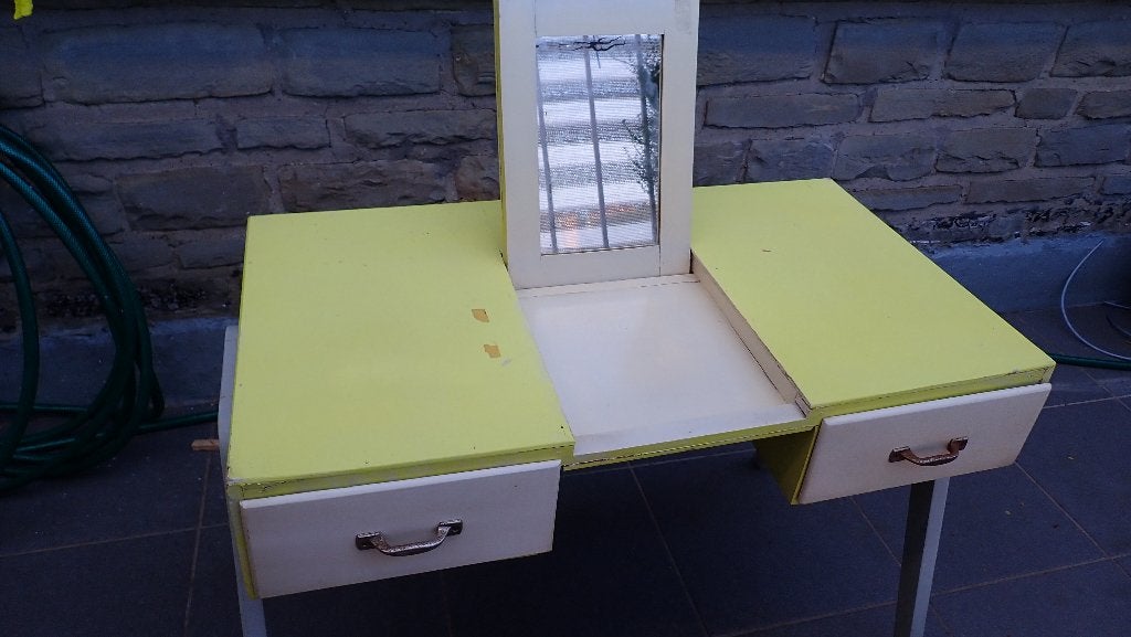 Bureau enfant - vintage, Ophalen, Gebruikt