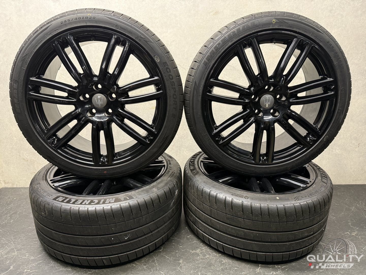 20 inch Maserati Ghibli M157 Velgen + Banden 245/40/20 245/4, Auto-onderdelen, -, -, Banden en Velgen, Ophalen of Verzenden