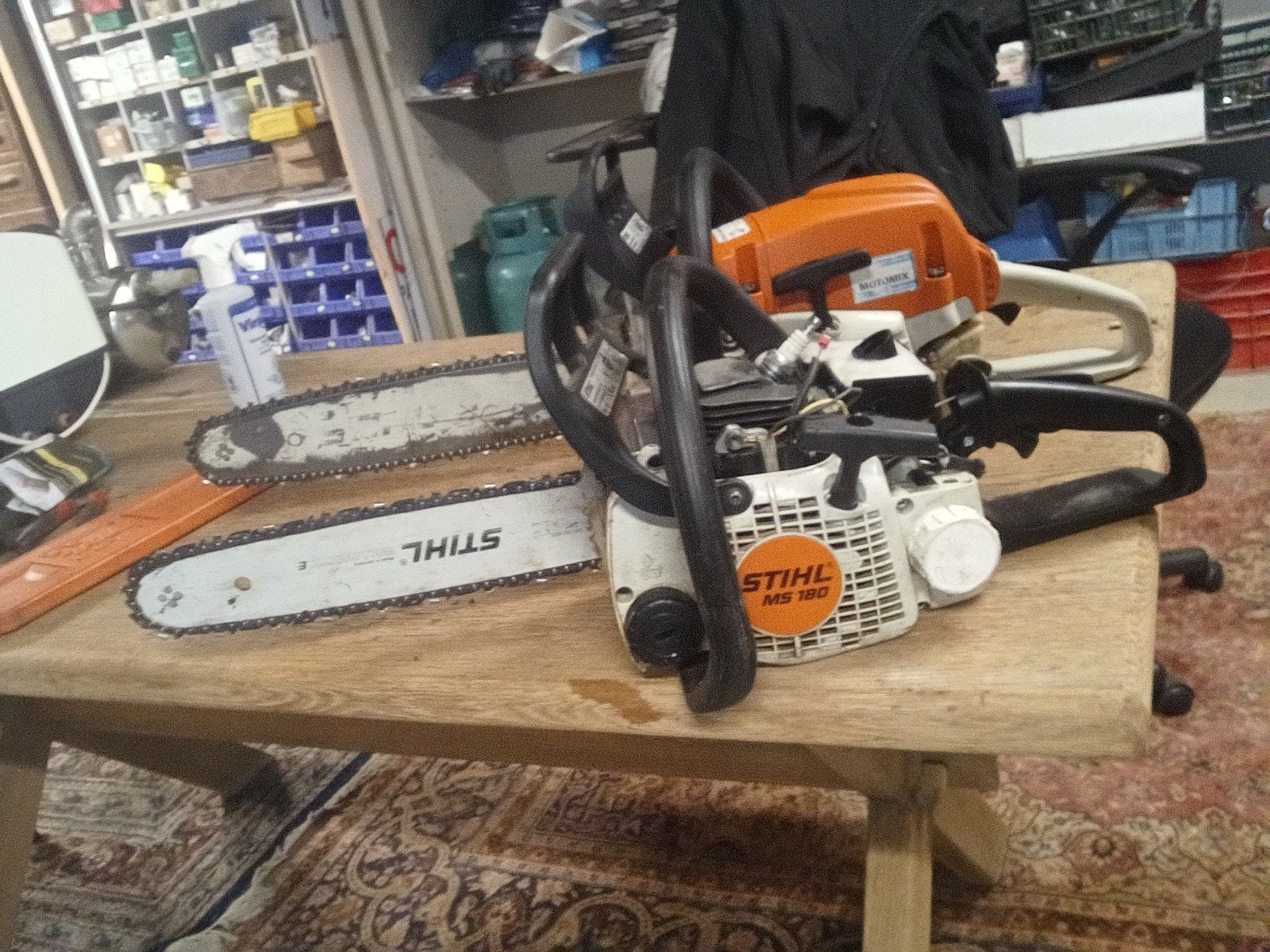Kettingzaag(en) ms 271 ms 180, Enlèvement, Utilisé, Autres types, STIHL Combi/Multisysteem
