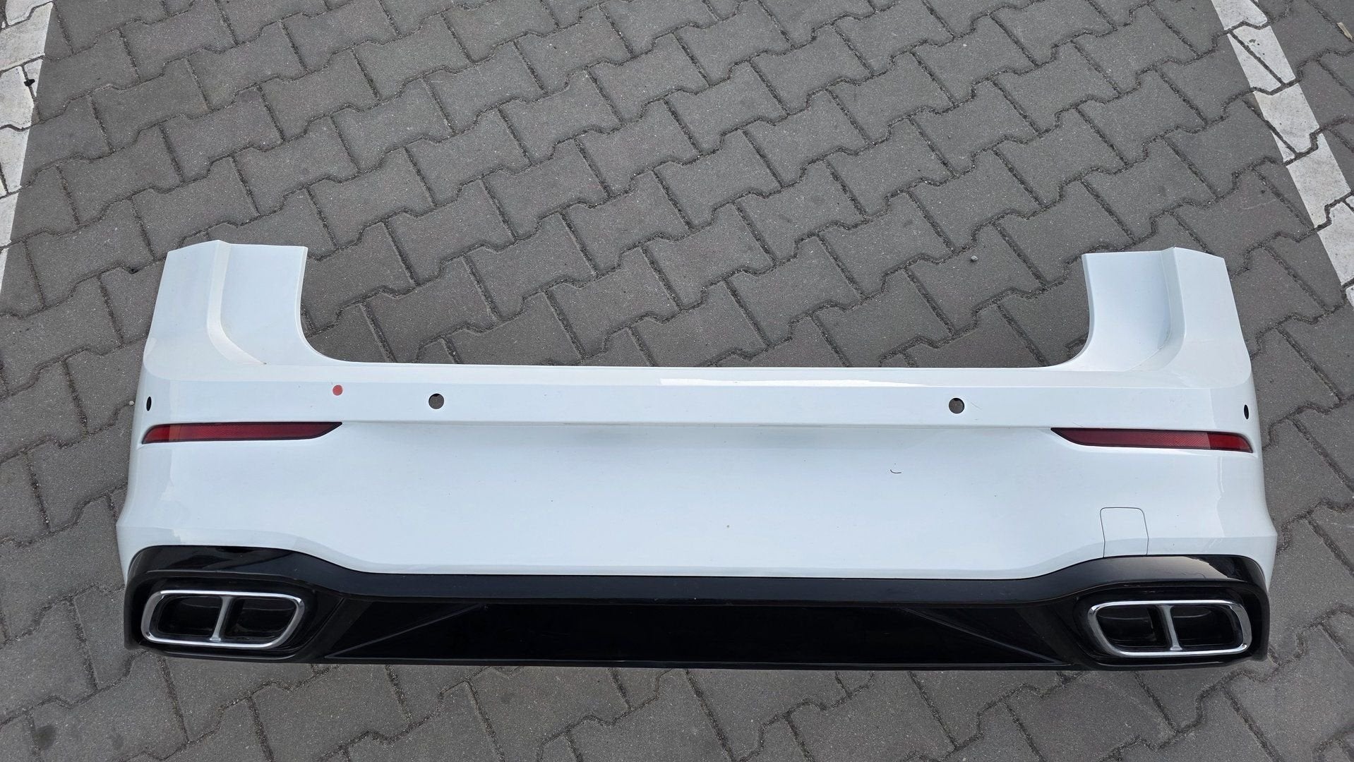 VW GOLF VIII 8 R-line ACHTERBUMPER 5H6807421D PDC VOLKSWAGEN, Gebruikt, -, Volkswagen, Ophalen of Verzenden