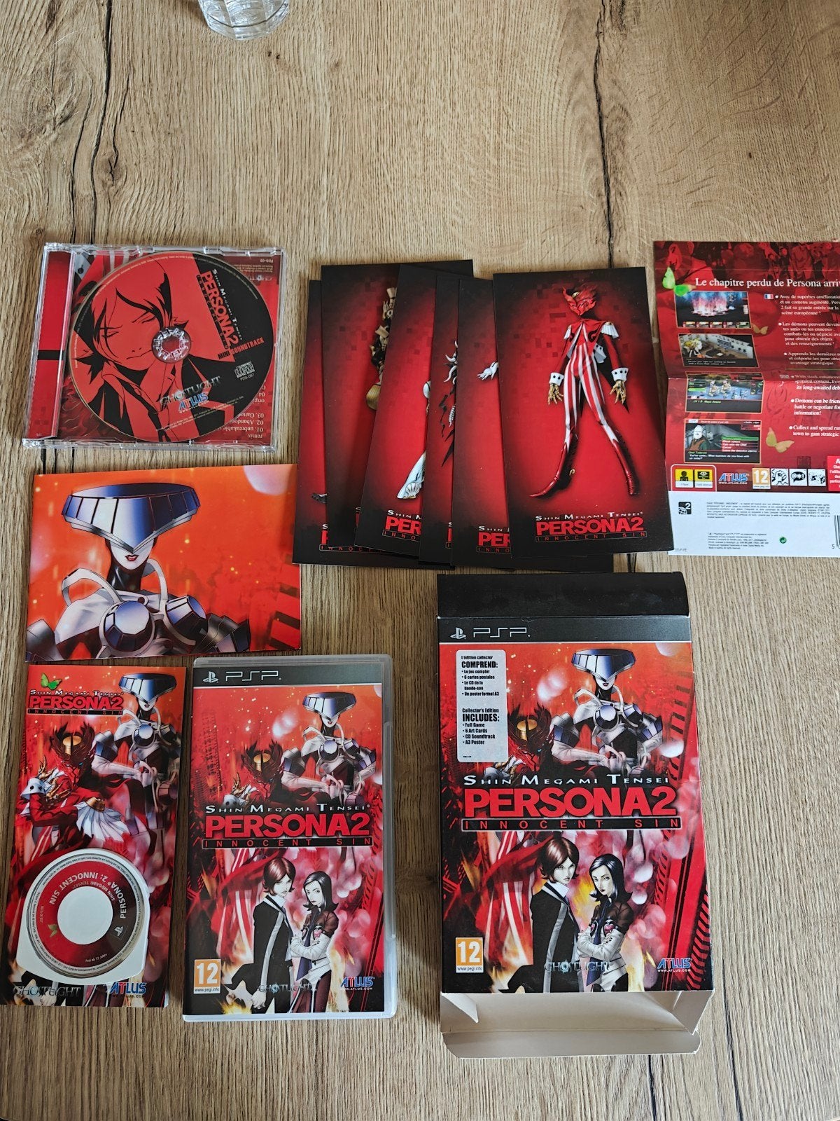 Persona 2: Innocent Sin – Collector's Edition (PSP PAL), Ophalen