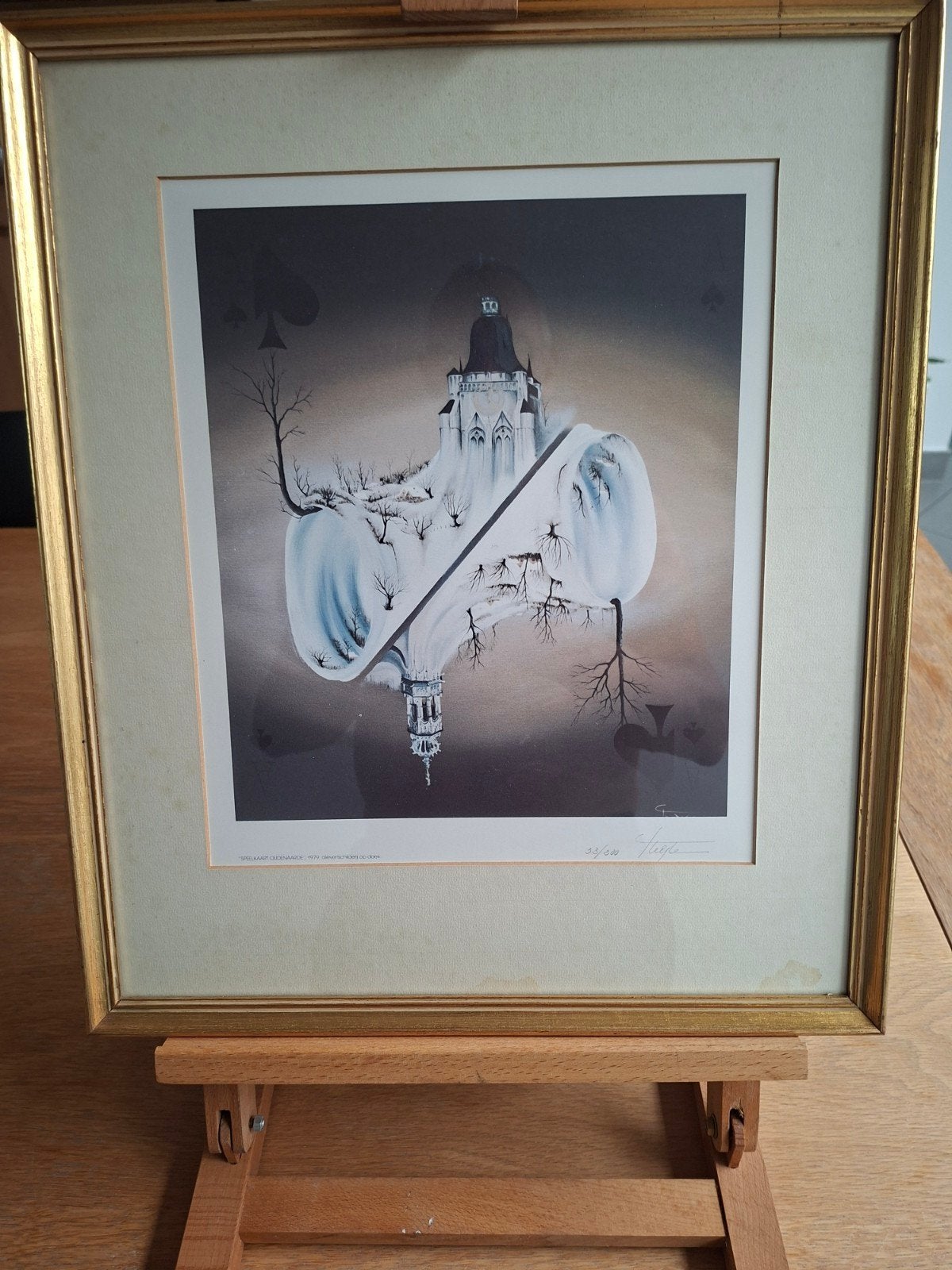 Lithographie, Antiquités & Art, Enlèvement ou Envoi, Toile