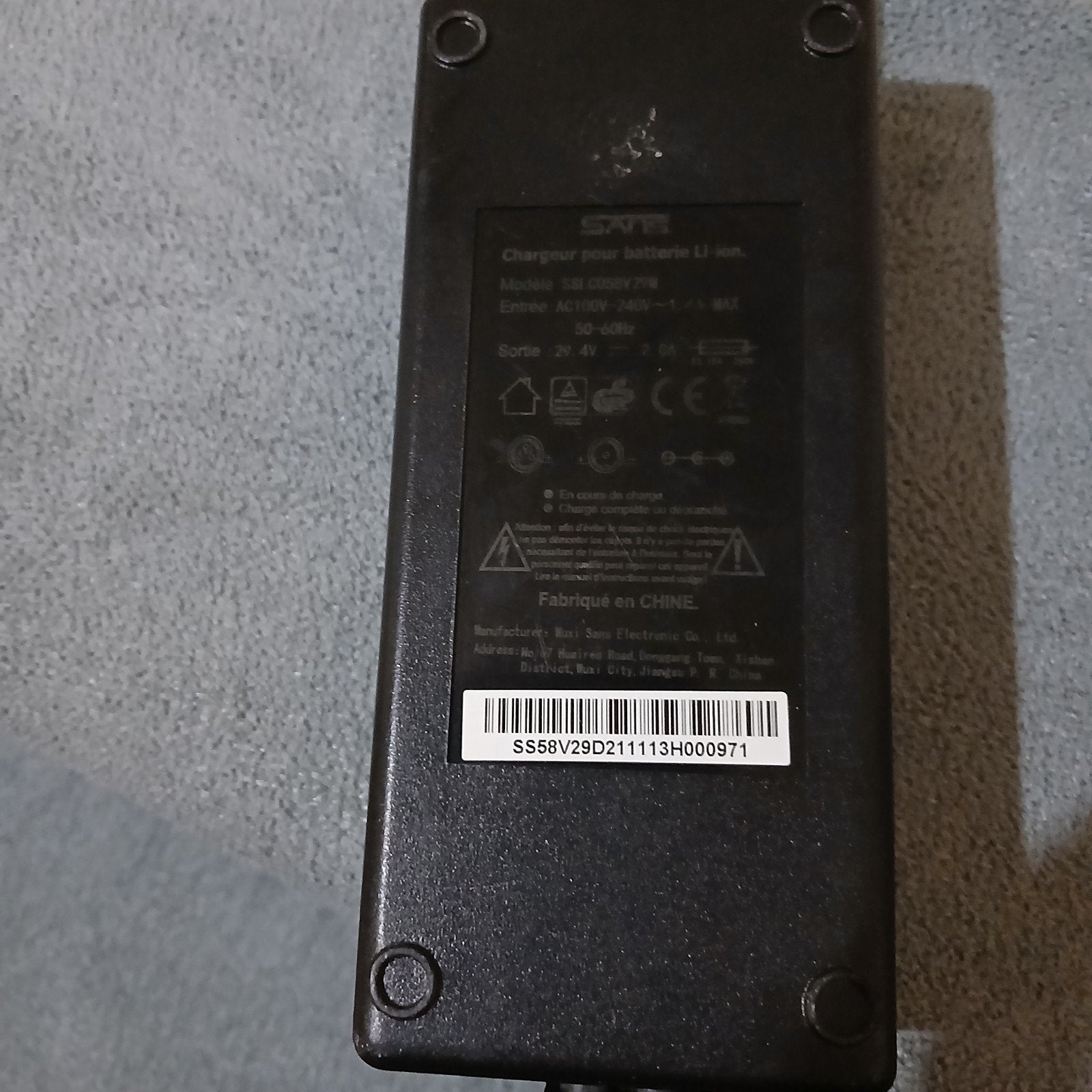 chargeur vélo oxylane ou btwin