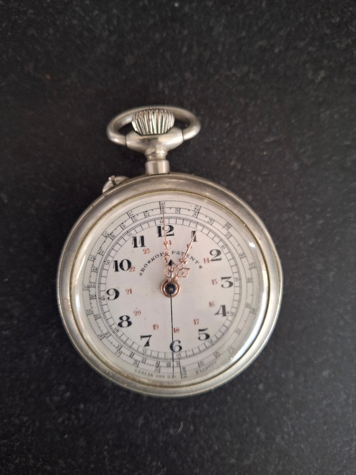 Zakhorloge ROSKOPF patent 18632, Bijoux, Sacs & Beauté, Montres | Anciennes | Antiquités, Autres marques, Enlèvement, Inconnu