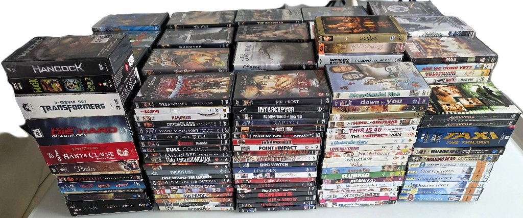 groot lot met meer dan 400 DVD's (incl DVD boxen ), Enlèvement