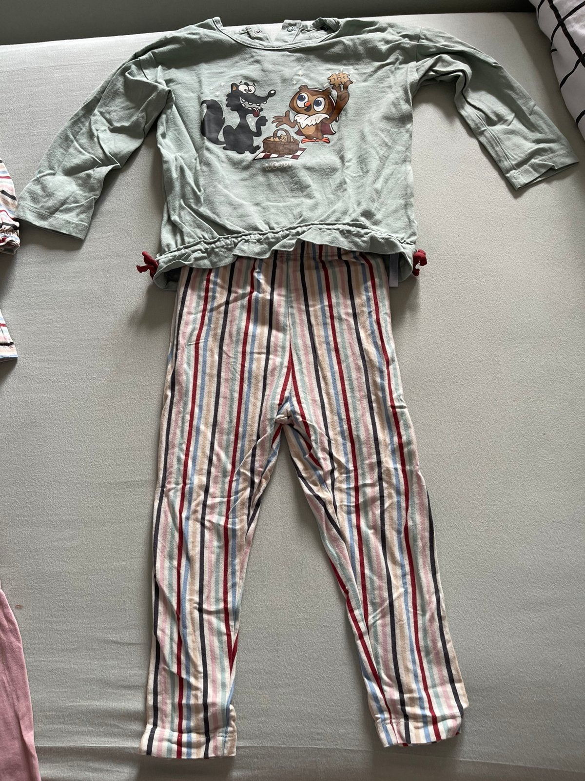 Pyjama’s Woody - meisje 2 jaar/92, Kinderen en Baby's, Kinderkleding | Maat 92, Ophalen of Verzenden, Gebruikt, Meisje, Nacht- of Onderkleding