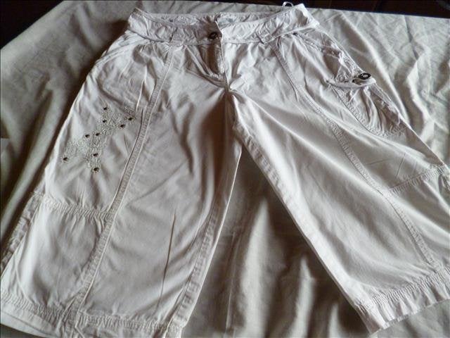 witte broek maat 42, Wit, Maat 42/44 (L), Ophalen of Verzenden, Zo goed als nieuw