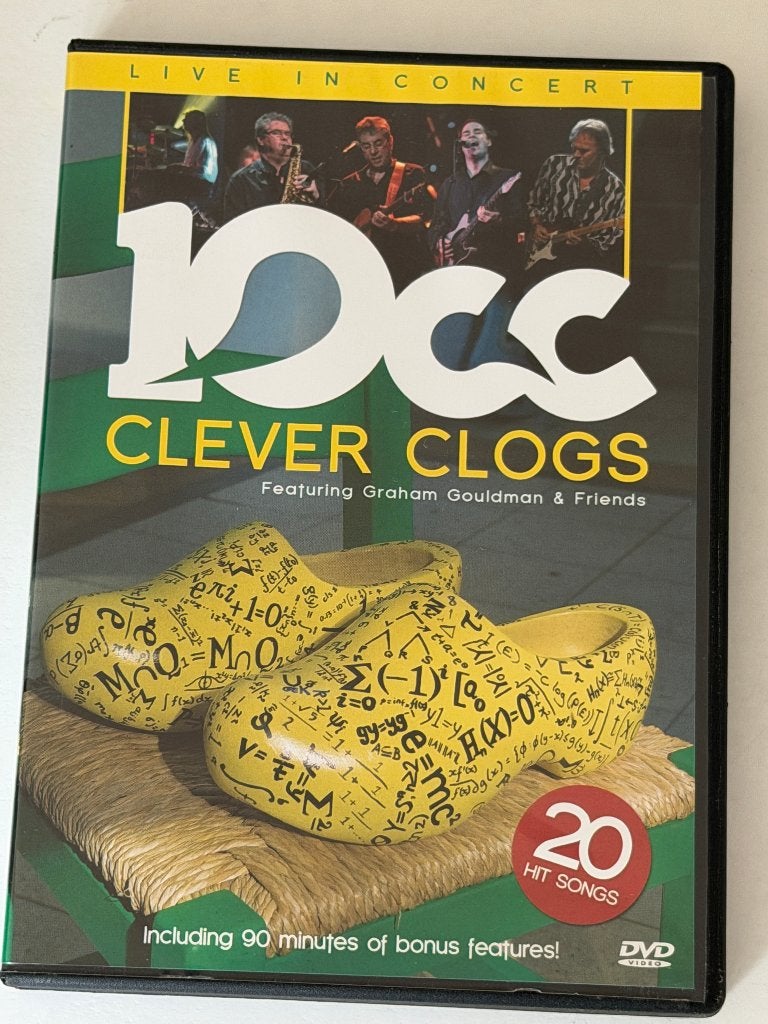 10cc  – Clever Clogs (Live in Concert) DVD, CD & DVD, DVD | Musique & Concerts, Tous les âges, Enlèvement ou Envoi, Utilisé, Concert