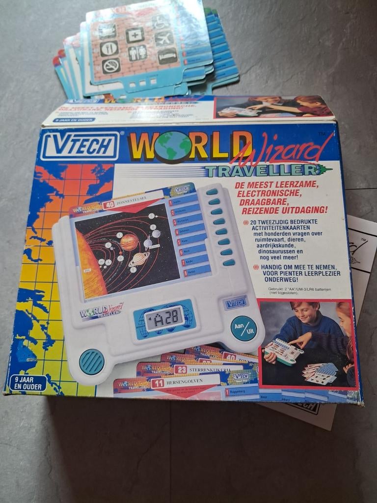 Vintage Vtech world wizard Traveller, Games en Spelcomputers, Spelcomputers | Overige, Ophalen