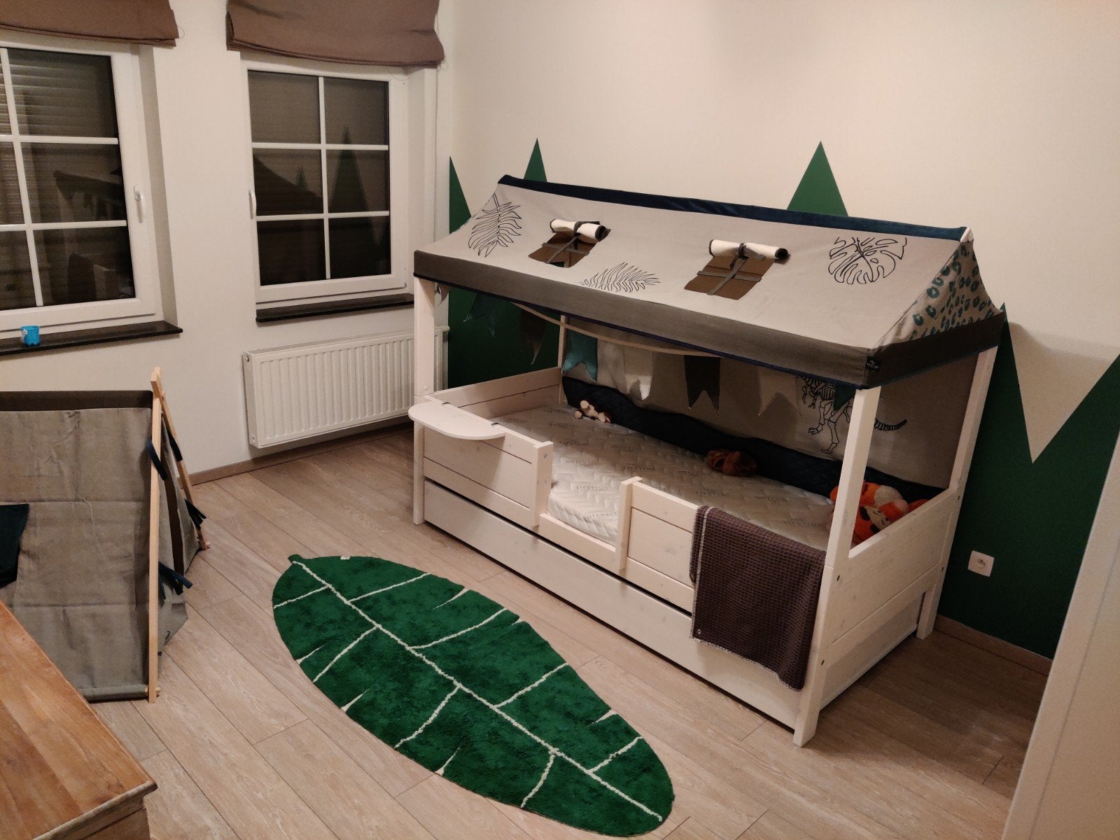 Lifetime Kidsrooms 4-in-1 kinderbed Whitewash incl. matras, Huis en Inrichting, Ophalen, 90 cm, Eenpersoons, Wit