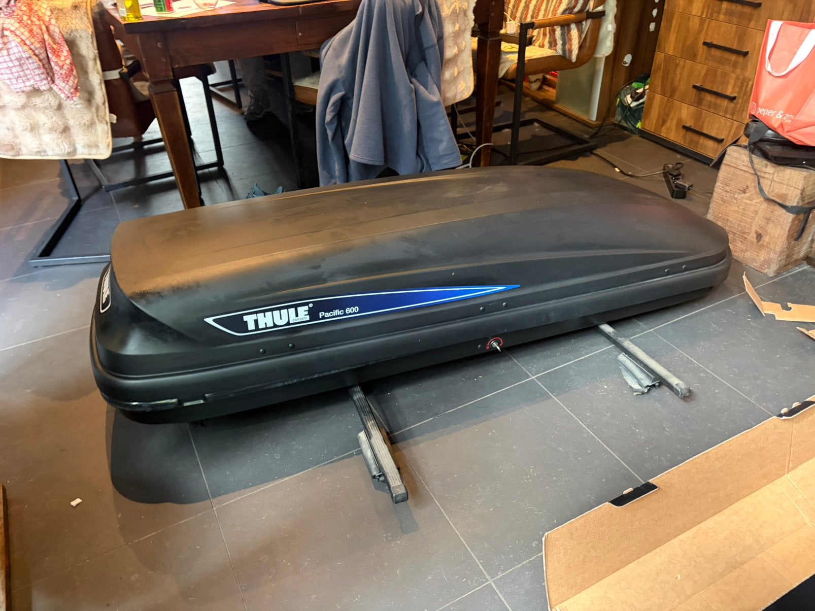 Dakkoffer Thule Pacific 600, Auto diversen, Dakkoffers, Ophalen, Zo goed als nieuw