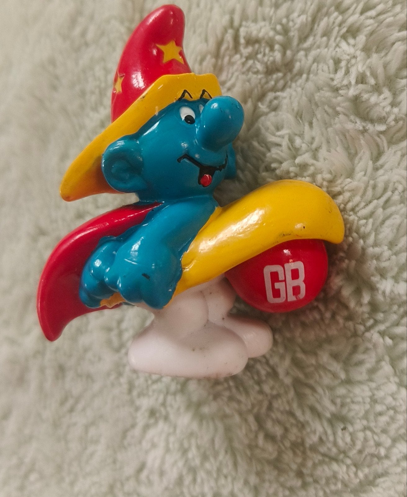 GB editie Peyo de smurfen 1990, Ophalen of Verzenden, Gebruikt, Poppetje, Figuurtje of Knuffel