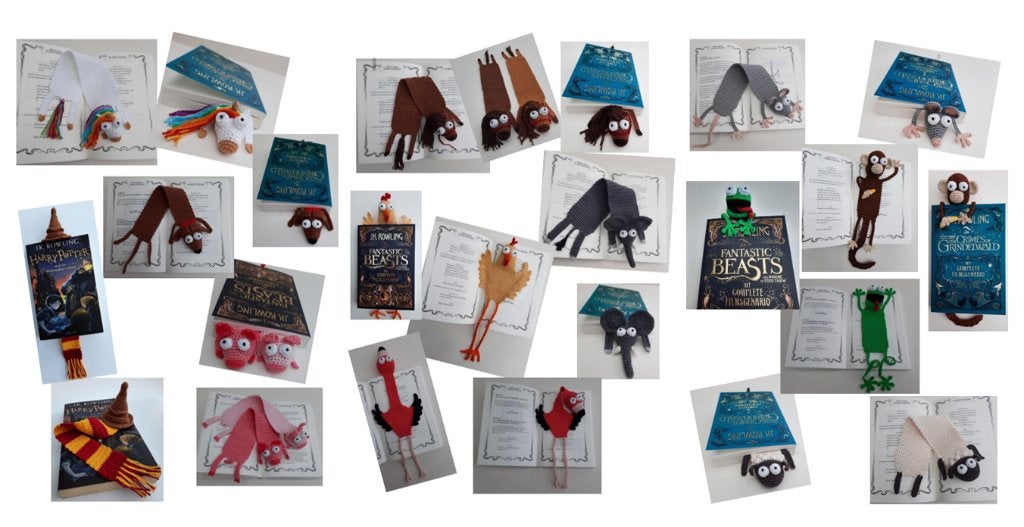 handgemaakte boekenleggers, Verzamelen, Boekenleggers, Ophalen, Nieuw, Dier
