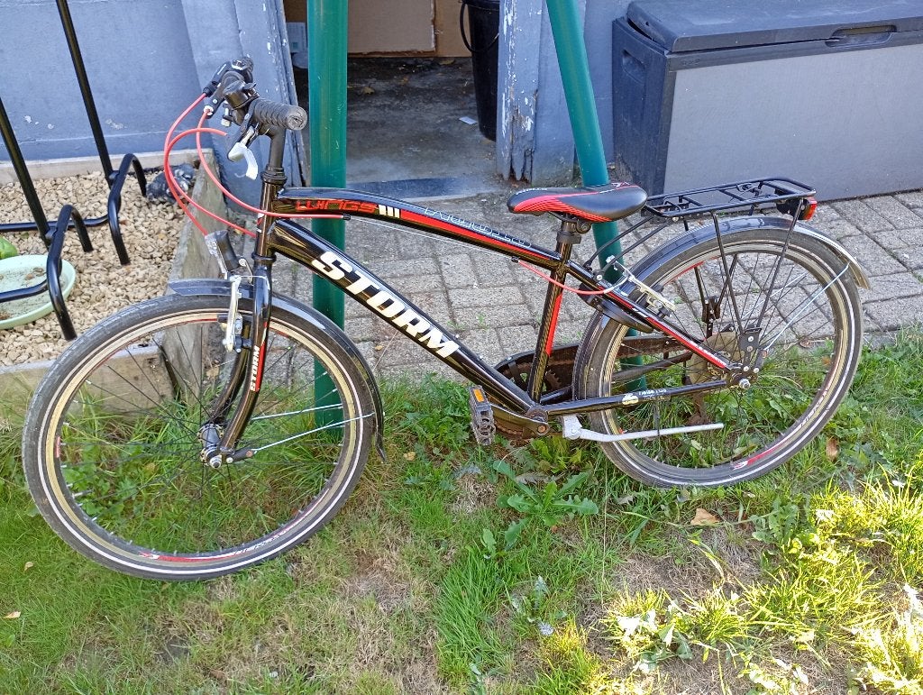 Jongens fiets, Ophalen, Velgrem, Versnellingen, Gebruikt