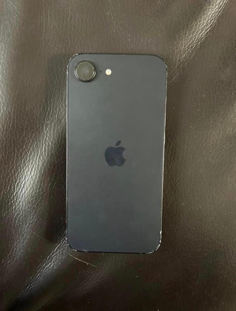iPhone 16e, Telecommunicatie, Mobiele telefoons | Apple iPhone, Zo goed als nieuw, iPhone 16e, Zwart, Ophalen of Verzenden