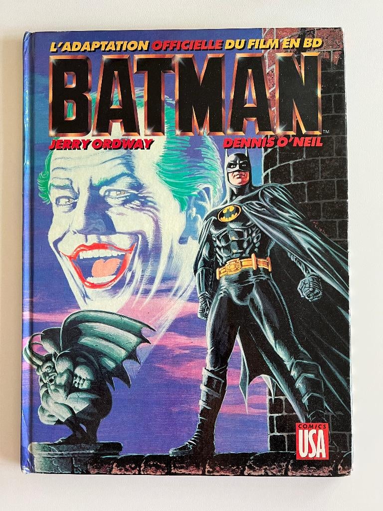 BD Comics Batman Adaptation officielle du film de Tim Burton, Boeken, Amerika, Ophalen of Verzenden, Ordway, Gelezen
