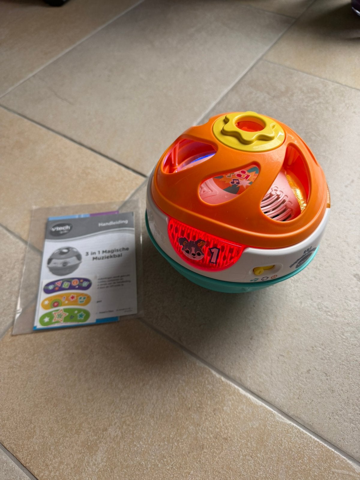 VTech Baby 3 in 1 Magische Muziekbal, Ophalen