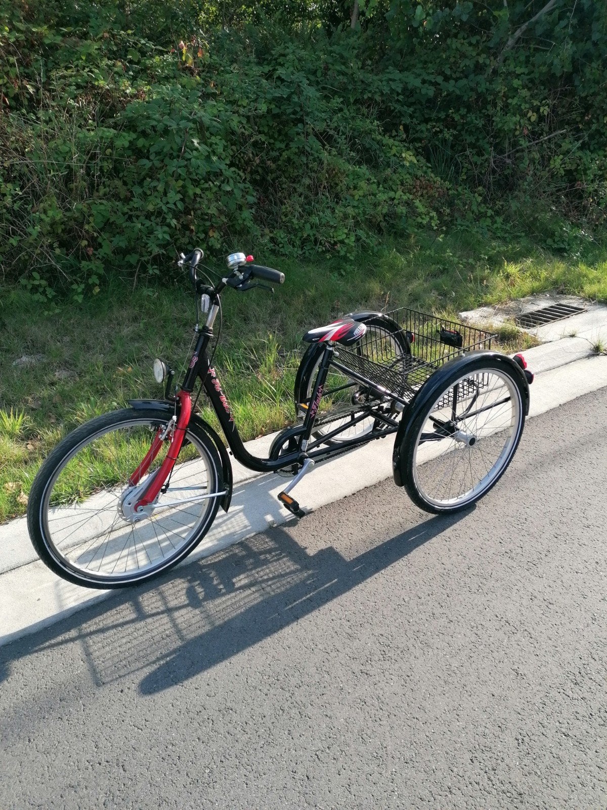 driewielfiets, Fietsen en Brommers, Fietsen | Driewielfietsen, Ophalen, Zo goed als nieuw, Schijfrem, Tri Bike