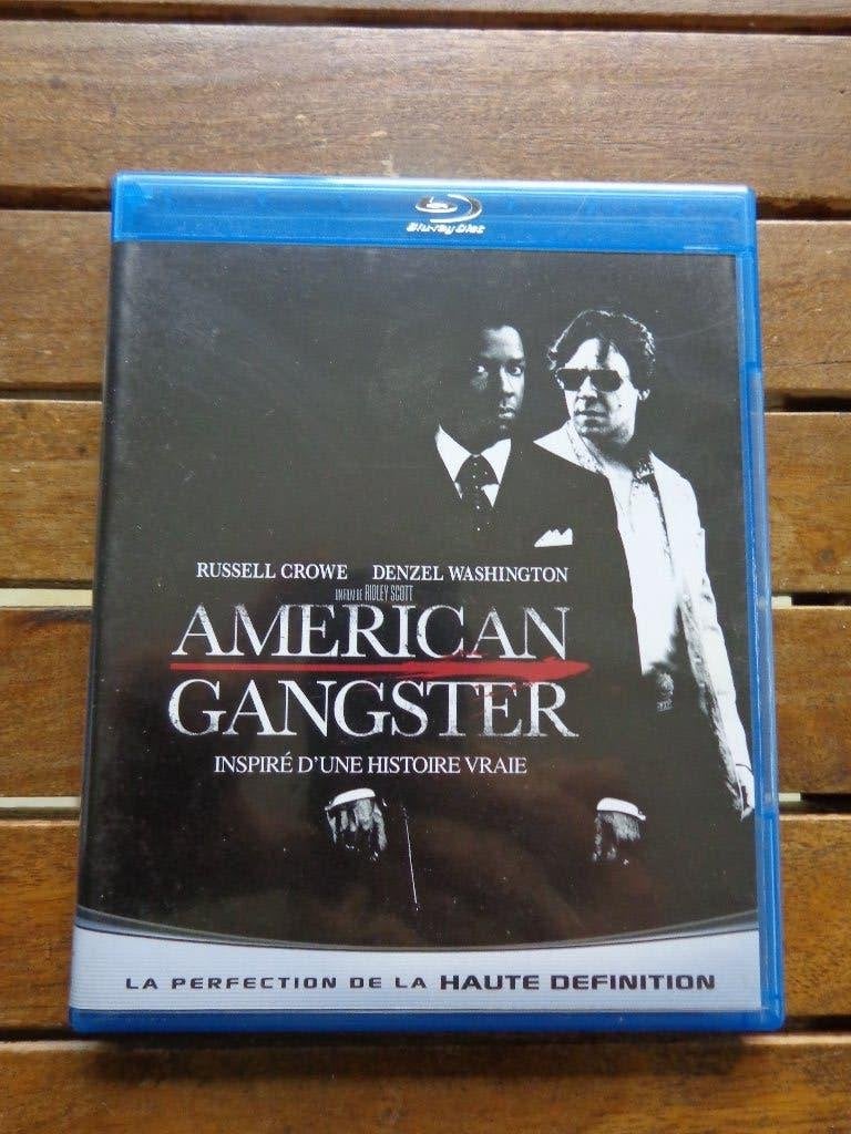 )))  Bluray American Gangster // Ridley Scott  (((, CD & DVD, Enlèvement ou Envoi, Comme neuf, Thrillers et Policier