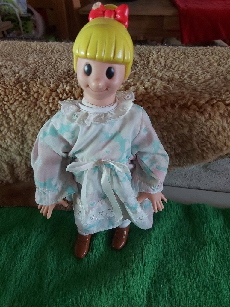 Vintage popje, Ophalen