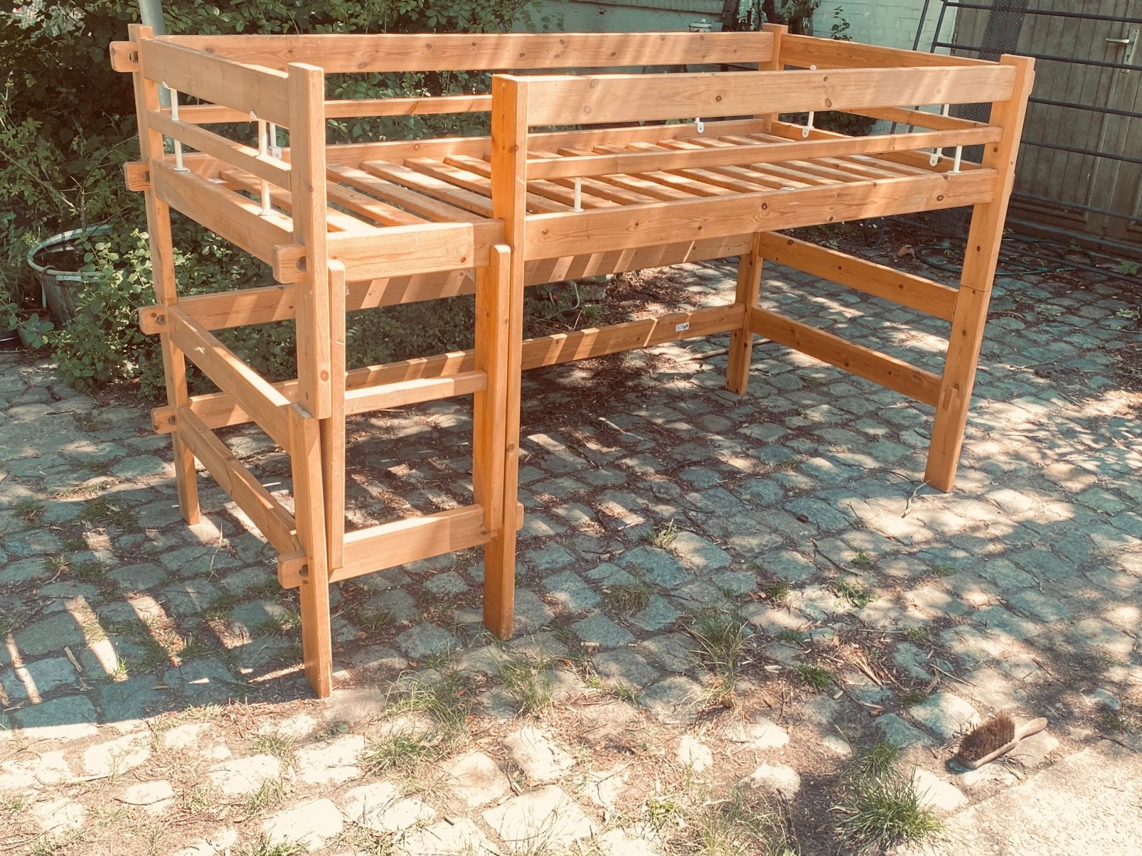 Hoogslaper massief hout, Ophalen, Zo goed als nieuw, Hout
