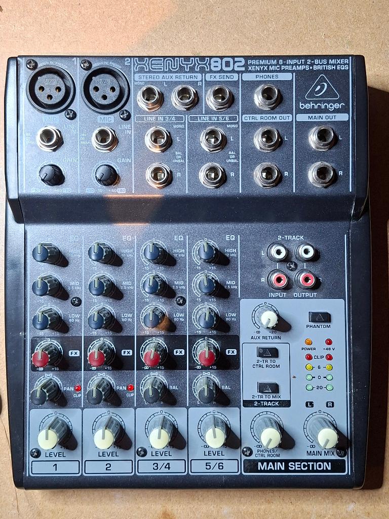 analoog mengpaneel, Muziek en Instrumenten, Ophalen