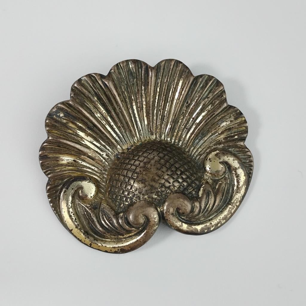 Antieke art nouveau-broche in sterling zilver, Verzamelen, Ophalen of Verzenden, Gebruikt, Dier of Natuur