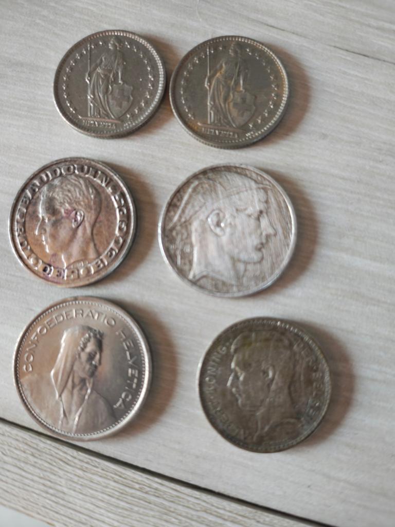 Pièces en argent, Postzegels en Munten, Munten en Bankbiljetten | Verzamelingen, Ophalen of Verzenden