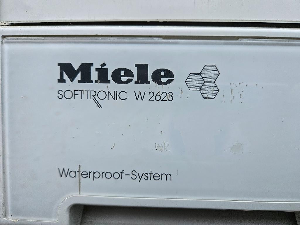 wasmachine Miele Softronic W2623, Electroménager, 1200 à 1600 tours, 6 à 8 kg, Programme lavage à la main, Chargeur frontal