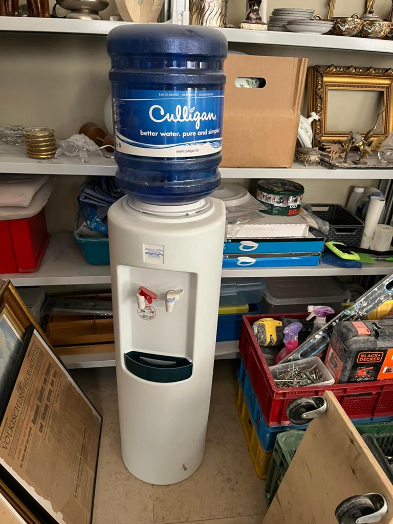 Culligan waterkan, Ophalen, Zo goed als nieuw