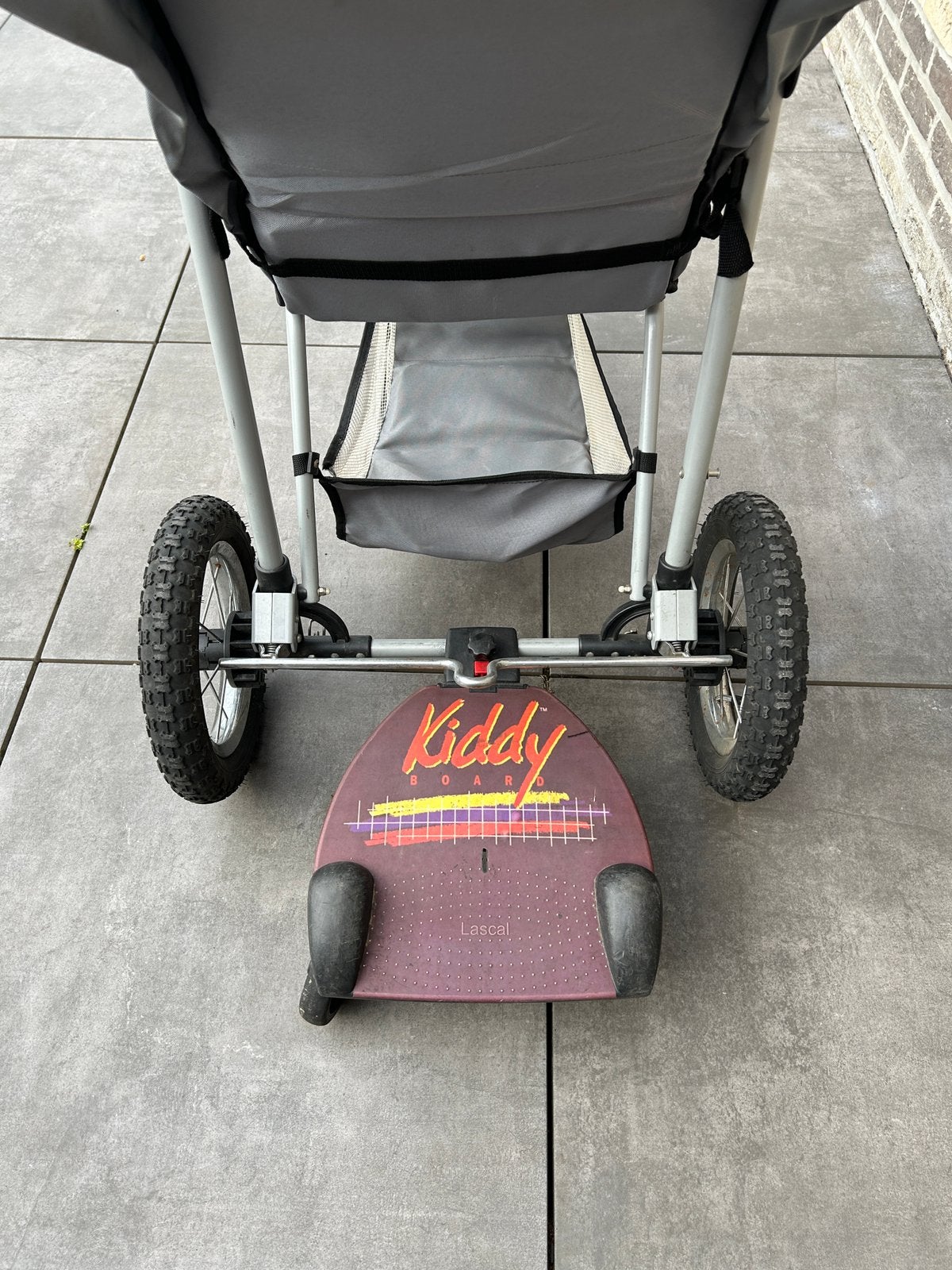 3 wieler kinderbuggy met kiddyboard, Kinderen en Baby's, Buggy's, Ophalen, Gebruikt