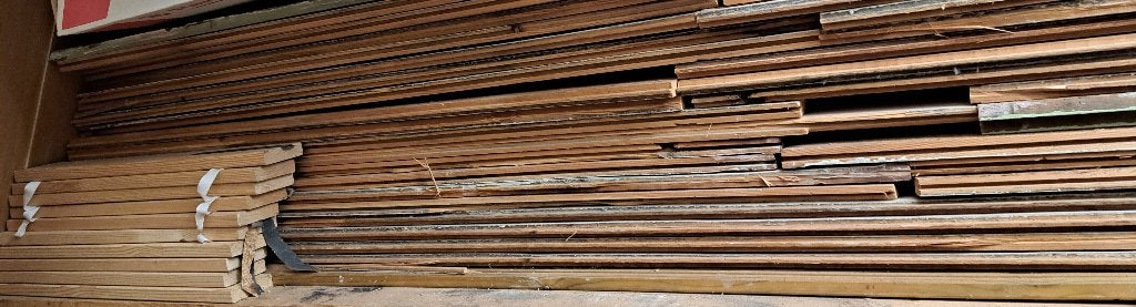 Lames de parquet pin. Gratuit, Bricolage & Construction, Enlèvement, Utilisé