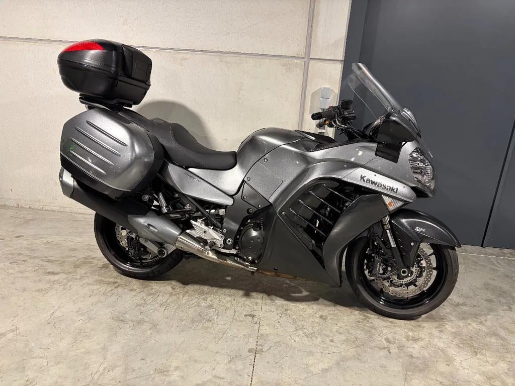 Kawasaki 1400GTR toptouring met topcase, Tourisme, Entreprise, Plus de 35 kW, 1400 cm³