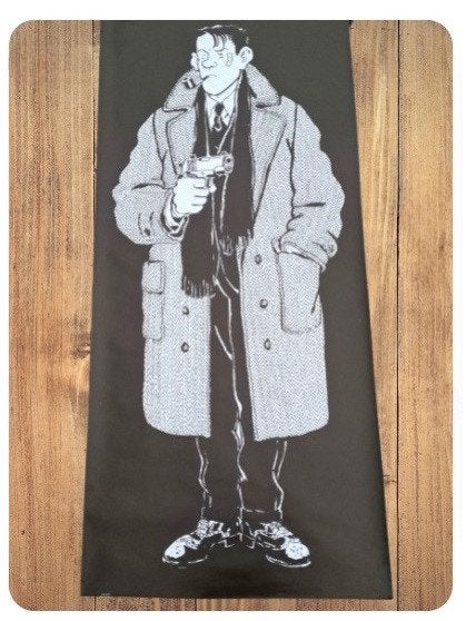 Nestor Burma ~ XXL poster ~ Jacques Tardi ✅ Nieuw, Rechthoekig Staand, Deurposter of groter, Nieuw, Ophalen of Verzenden