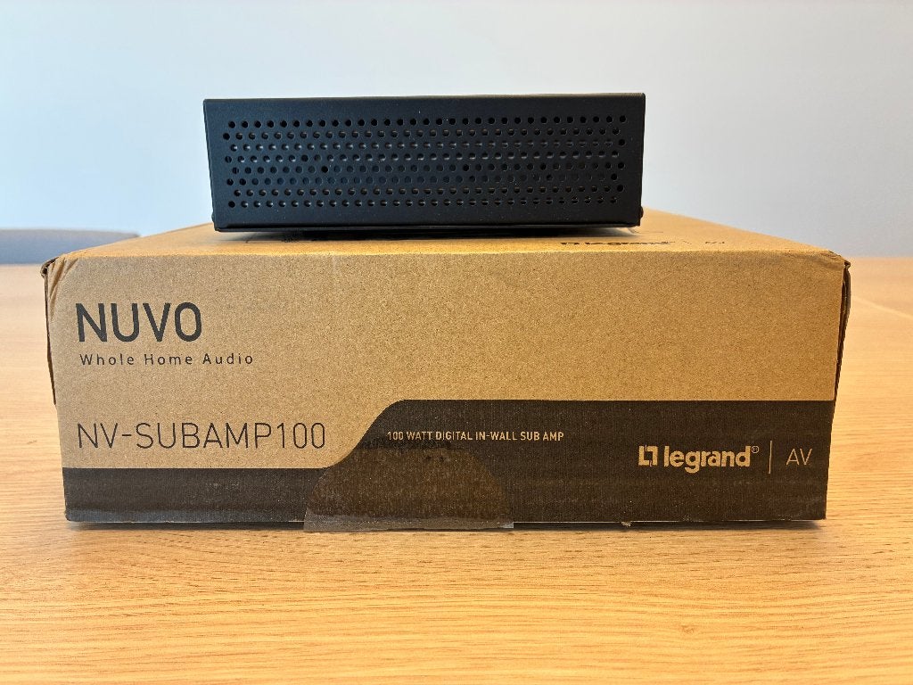 Nuvo NV-SUBAMP100 Subwoofer Versterker, Audio, Tv en Foto, Luidsprekerboxen, Ophalen, Subwoofer