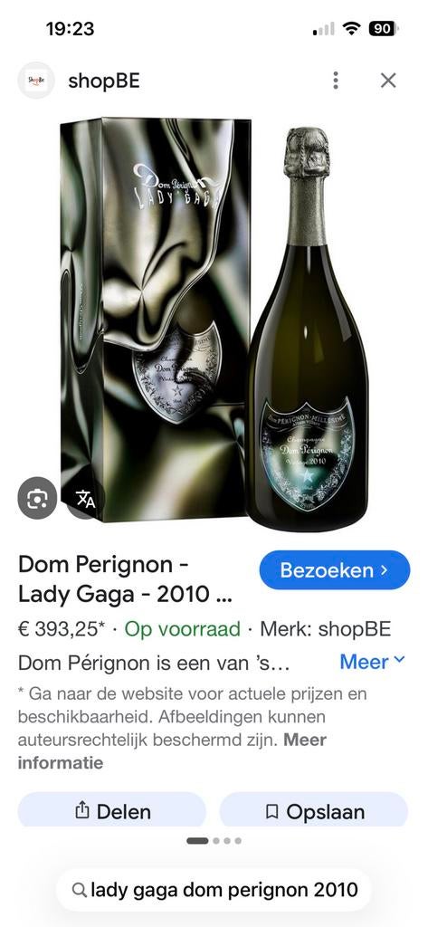 Dom Pérignon Champagne, Ophalen, Zo goed als nieuw, Champagne