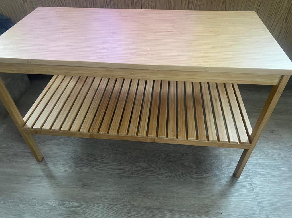 BadkamerTafeltje voor handdoeken, Maison & Meubles, Tables | Tables de salon, Enlèvement, Comme neuf