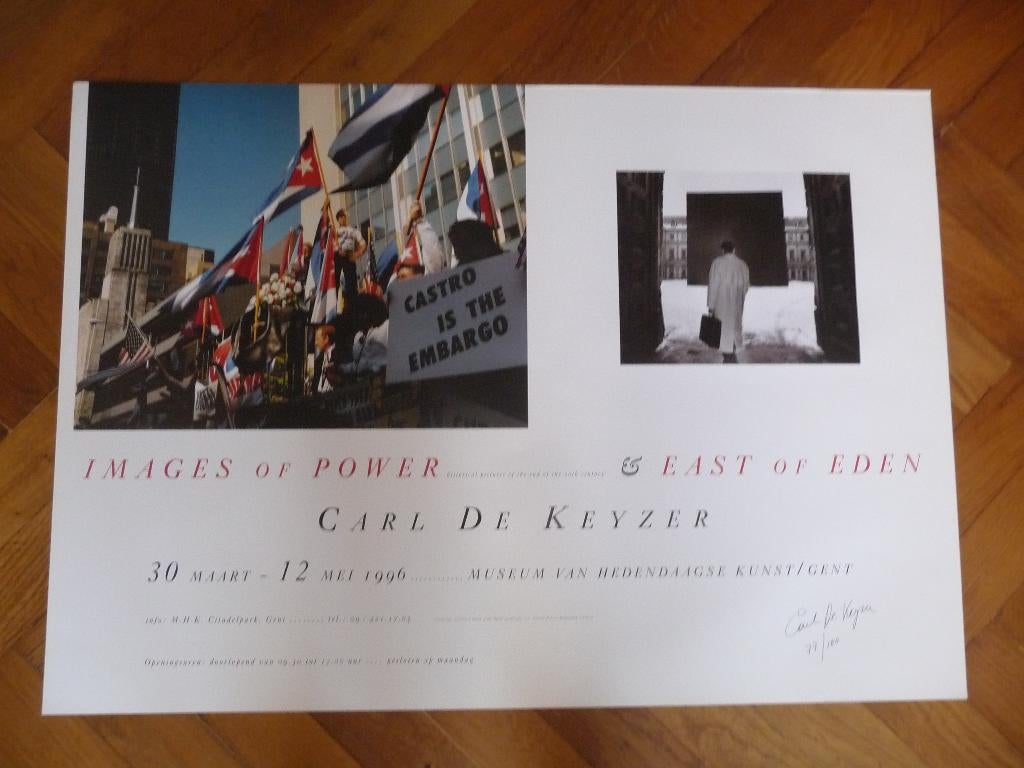 CARL DE KEYZER : AFFICHE/EDITIE GESIGNEERD EN GENUMMERD, Ophalen of Verzenden