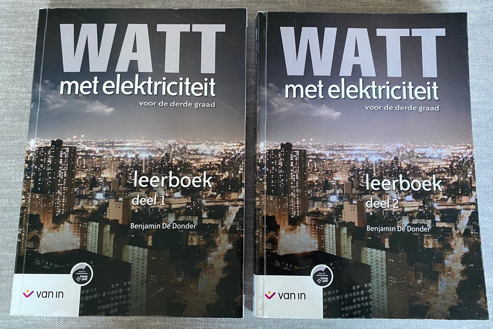 Schoolboeken WATT met elektriciteit #Kogeka, Ophalen, Nederlands, De Donder